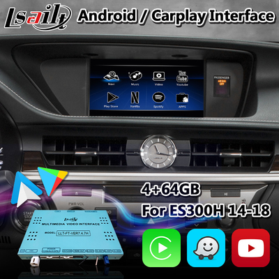 Lsailt Wireless Apple Carplay &amp; Android Auto Multimeida Interface für Lexus ES350 ES300H ES250