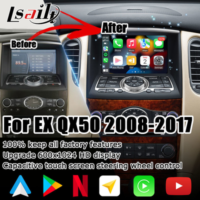 Infiniti QX50 EX EX35 EX25 EX37 Nissan Skyline Crossover Android HD Bildschirm Carplay Android Auto Upgradew