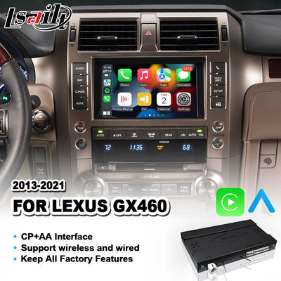 Lsailt Wireless Android Auto Lexus Carplay Interface für 2013-2021 GX460