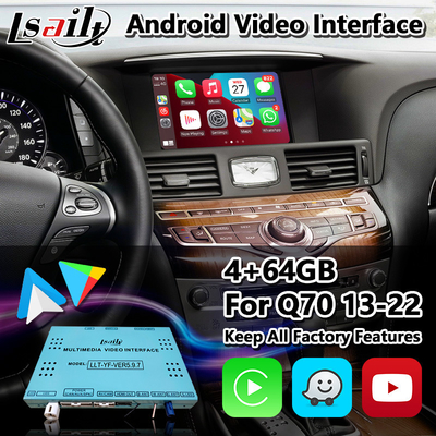 Multimedia-Videoschnittstelle Lsailt Android für Infiniti Q70 hybrides Q70S Q70L 2013-2022