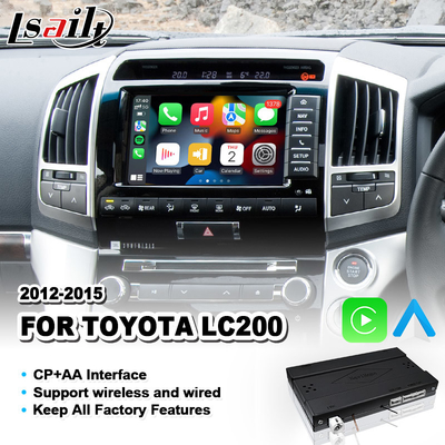 Drahtlose Carplay Android Selbstintegrations-Schnittstelle Toyotas für Land Cruiser LC200 2012-2015