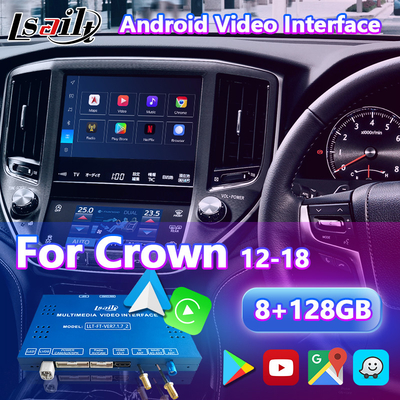 Lsailt Android Video-Schnittstelle für Toyota Crown S210 AWS210 GRS210 GWS214 Majesta Athlete 2012-2018