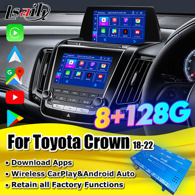 Toyota Android CarPlay-Schnittstelle für Toyota Crown S220 2018-2022 JDM-Modellunterstützung