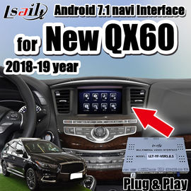 Auto-Videoschnittstelle Plug&amp;Play Android 7,1 für neue 2018-2019-jährige Unterstützung QX60 QX80 carplay, ADAS, Youtube