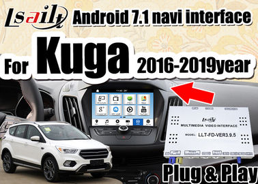 Schnittstelle Androids 7.1/9.0 Ford Navigation für Kuga sync3 2016-2020 mit 32G ROM, Youtube, waze, Spielspeicher, Chrome