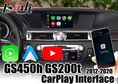 CarPlay-Schnittstellen-hintere Kamera-Auto-Navigations-Kasten-Videoeingänge für Lexus GS450h GS200t 2013-2020