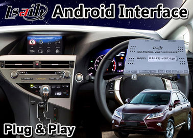 Videoschnittstelle Lsailt Android 9,0 zu 2012-2015 Mäusesteuerung Lexuss RX 270, GPS-Navigation RX270