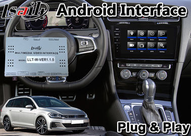 Auto Androids 9,0 GPS-Navigation für Volkswagen Golf Skoda, Multimedia-Videoschnittstelle