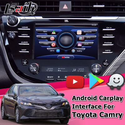 Schnittstelle Androids Carplay des Prozessor-PX6 SGS für carplay androides Auto Toyoat Camry V70 2018