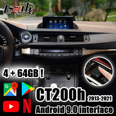 Lexus Video Interface für CT200h mit CarPlay, NetFlix, YouTube, Waze 4+64GB PX6 durch Lsailt