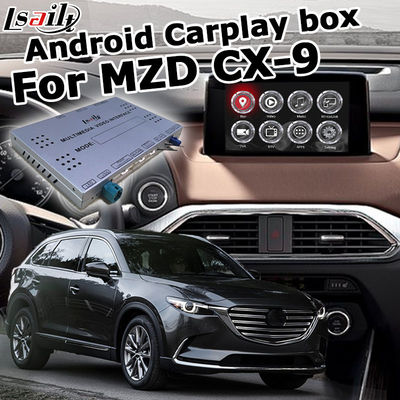 Android-carplay Videoschnittstellenselbstkasten für Mazda CX-9 CX9 12V DC-Stromversorgung