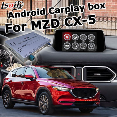 Carplay Schnittstelle Mazdas CX-5 CX5 Android-Selbstkasten Gps mit Mazda-Ursprungsgriffsteuerung