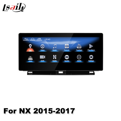 Lsailt 10,25-Zoll-Auto-Multimedia-Carplay-Auto-Android-Bildschirm für Lexus NX NX200T NX300 NX300h