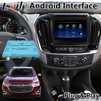 Multimedia-Videoschnittstelle Androids Carplay für Chevrolet Durchquerung/Camaro/Vorstadt-/Tahoe/Silverado