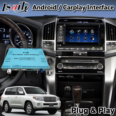 Schnittstelle Lsailt Android GPS-Navigations-Kasten für Toyota Land Cruiser 200 V8 LC200 2012-2015