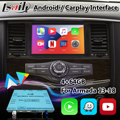 Android-Auto-Video- Schnittstellen-Kasten für Nissan Armada With Wireless Android Selbst-Carplay