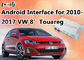 1.6GHZ Multimedia CPU Volkswagen schließen Android-Selbstschnittstellen-Navigations-Kasten an