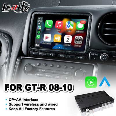 Lsailt Android Auto Carplay Interface für Nissan GTR GT-R R35 2008-2010