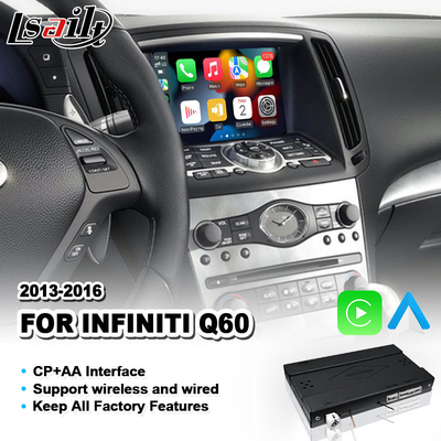 Lsailt CP AA OEM-Integration Carplay-Schnittstelle für Infiniti Q60 2013-2016