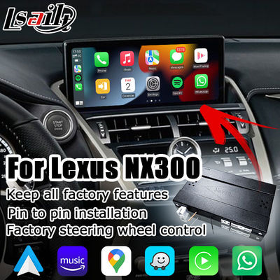 Lexus NX300 NX300h 2018 2021 Wireless Carplay Android Auto Interface Box