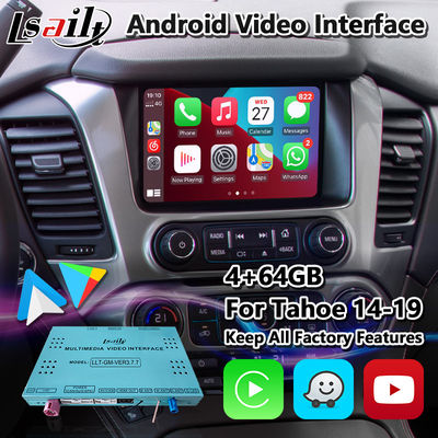 Lsailt Android Carplay Multimedia Video Interface für 2014-2019 Chevrolet GMC Tahoe