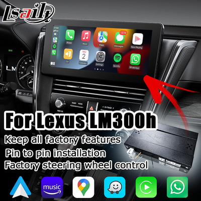 Drahtloses Android-Auto carplay für Schirmprojektion Lexuss LM300h LM350 LM