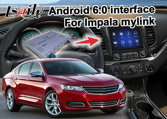 Videoschnittstelle Chevrolet Impala Android 6,0 mit Rearview WiFi-Videospiegelverbindung