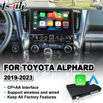 Lsailt Wireless Android Auto Carplay-Schnittstelle für 2019 -2023 Toyota Alphard Vellfire JBL High Version