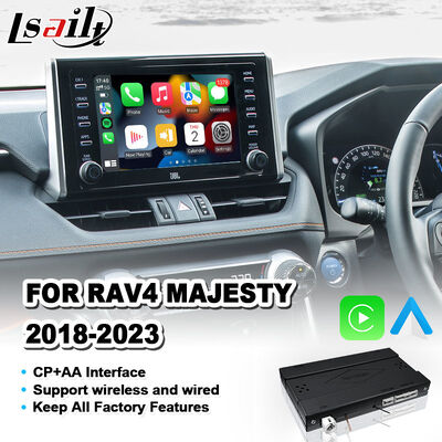 Lsailt Drahtlose Android Auto Carplay Schnittstelle für 2018-2023 Toyota RAV4 Majesty