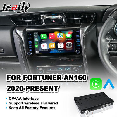 Lsailt Wireless Android Auto Carplay Interface für 2020-Gegenwart Toyota Fortuner AN160