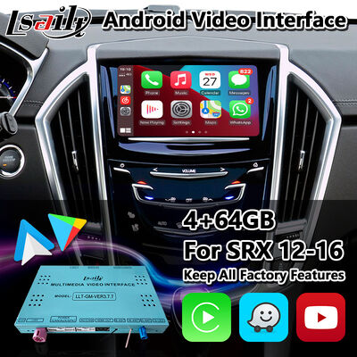 Lsailt Android Navigation Video-Schnittstelle für 2012-2016 Cadillac SRX CUE System