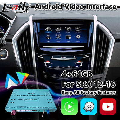 Lsailt Android Multimedia Video-Schnittstelle für 2012-2016 Cadillac SRX CUE System mit Carplay