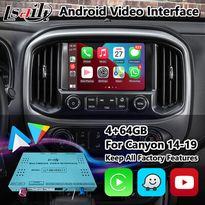 Lsailt Android Carplay Video-Schnittstelle für das 2015-2020 GMC Canyon Intellilink System