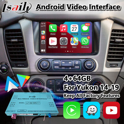 Lsailt Android Auto Multimedia Video Interface für 2015-2020 GMC Yukon Intellilink System