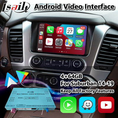 Lsailt Android Auto Carplay Multimedia Interface für Chevrolet Suburban Mylink System 2014-2020
