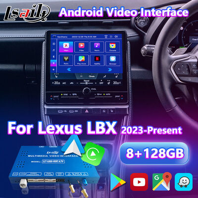 Lsailt Android Multimedia Video-Schnittstelle für 2023-Gegenwärtige Lexus LBX