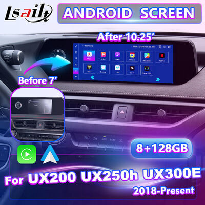Lsailt Android Carplay Multimedia-Bildschirm für 2018–2021 Lexus UX 300e UX200 UX250h UX300e