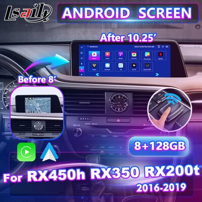 Lsailt Android Multimedia Carplay Bildschirm für 2016-2019 Lexus RX RX450h RX350 RX200t RX300 RX450L RX350L