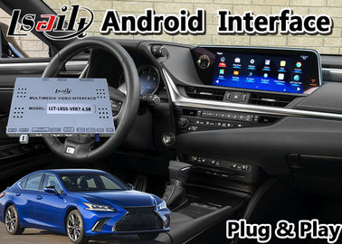 Lsalit 4+64GB Lexus Video Interface Android 9,0 Carplay zu Steuerung 2019-2020 der Berührungsflächen-ES350