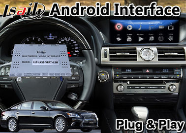 Lsailt Android 9,0 Lexus Video Interface für Unterstützung LS460 LS 600H Mäusesteueraddieren drahtloses carplay androides Auto