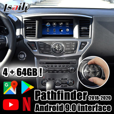 Videoschnittstelle Lsailt PX6 4GB CarPlay&amp;Android mit Google, Youtube, Android-Auto für 2018 jetzt Pathfiner R52