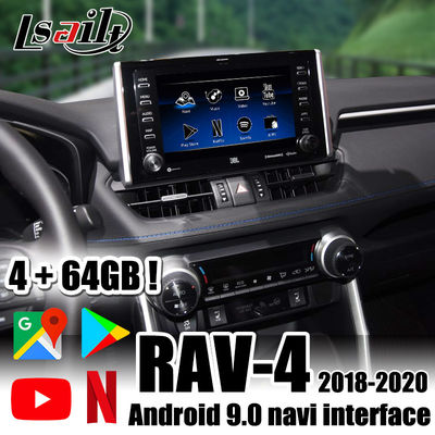 Videoschnittstelle 4GB PX6 Toyota für 2018-2021 RAV-4 Camry Touch3 mit YouTue, CarPaly, Android-Auto, Yandex, Waze