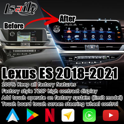 DSP-Anpassung ES300h Lsailt Lexus Touch Screen 12,3“ Android Selbst-Carplay ADAS