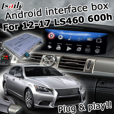 Auto Lexuss LS460 LS600h GPS-Navigationskasten carplay schnelle Selbstgeschwindigkeit Youtube Androids