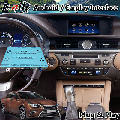 Selbst-Carplay Multimedia-Videoschnittstelle Lsailt Android für Lexus ES250 ES300H ES350 ES200 ES 2012-2018