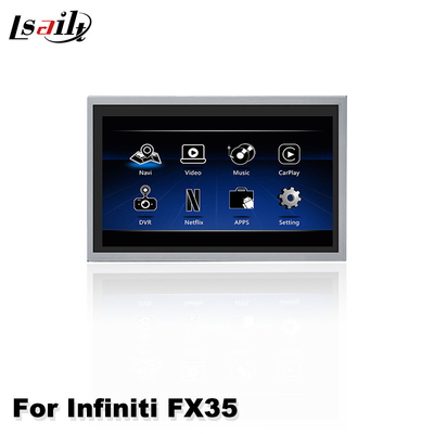 Lsailt 8-Zoll-Auto-Multimedia-Display Android Carplay-Bildschirm für Infiniti FX35 FX37 FX50 2008-2010