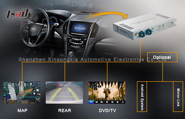 Navigations-Videoschnittstellen-Kasten WINCES 6,0 Cadillac mit Fernsehen/Bluetooth-/Umkehrungs-Vorlage