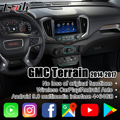Drahtloser CarPlay Kasten PDI mit YouTube, NetFlix, Multimedia-Videoschnittstelle Google Maps Android für Gelände GMC