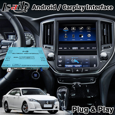 Schnittstelle GPS-Navigations-Kasten 2015-2018 Toyota-Kronen-AWS210 S210 Android Carplay durch Lsailt