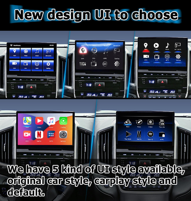 Auto Android 13 Navigationsbox für Toyota LC200 GXR Fujitsu Einheit Carplay waze youtube Rückansicht usw.